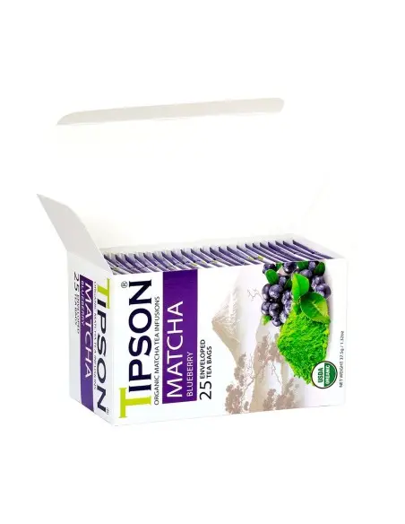 Tipson Té Matcha Blueberry 25 Bags