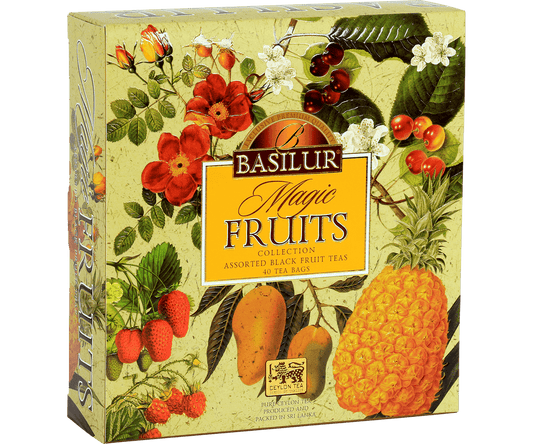 Té Negro Basilur Surtido Frutal Magic Fruits 40 bolsas