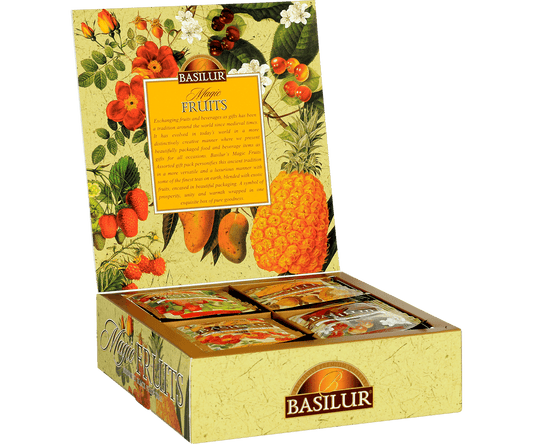 Té Negro Basilur Surtido Frutal Magic Fruits 40 bolsas