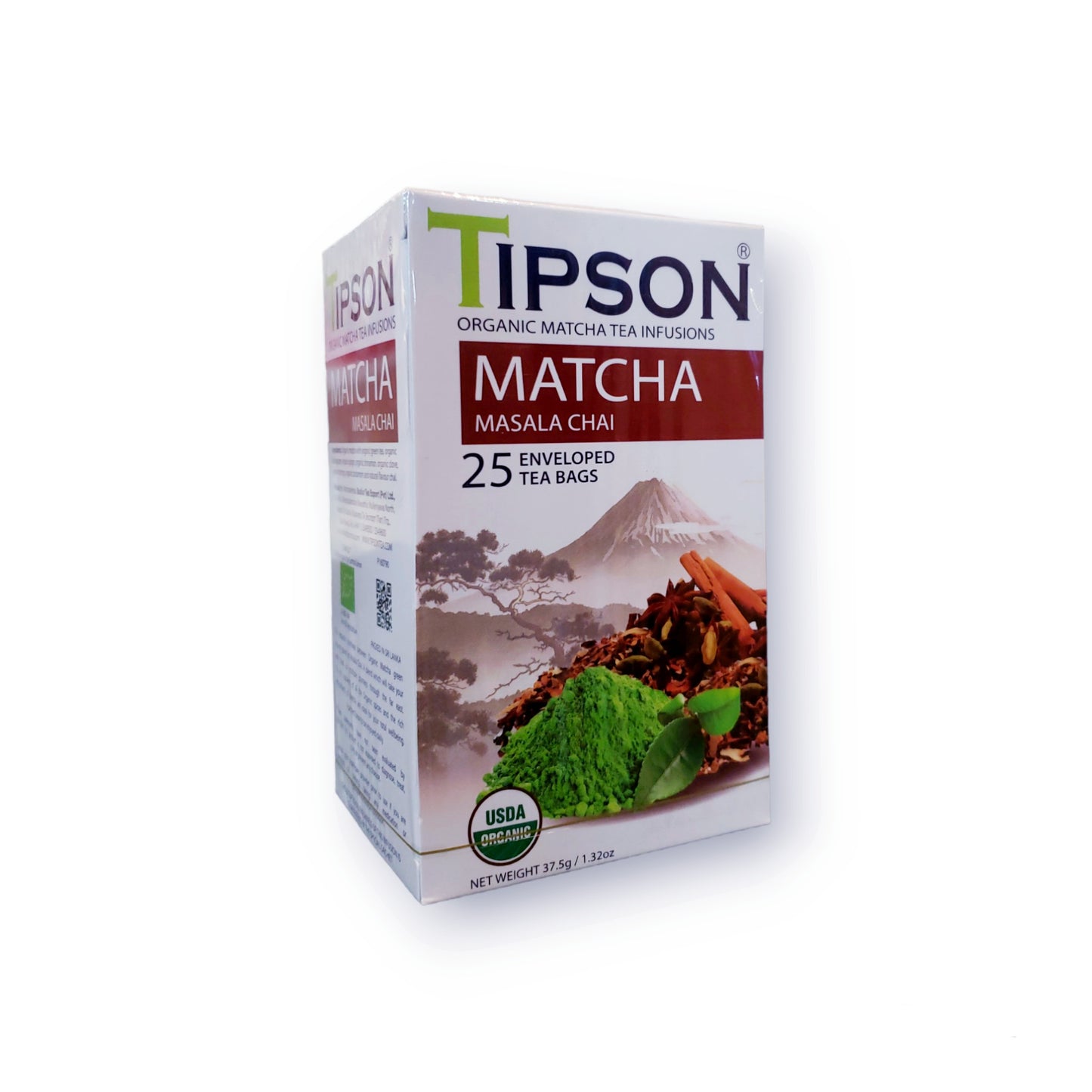 Tipson Matcha Masala Chai 25 Bags