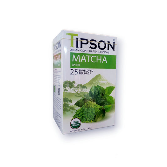 Tipson Matcha Mint 25 Bags