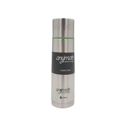 Termo Bala Anymate 500 Ml Gris