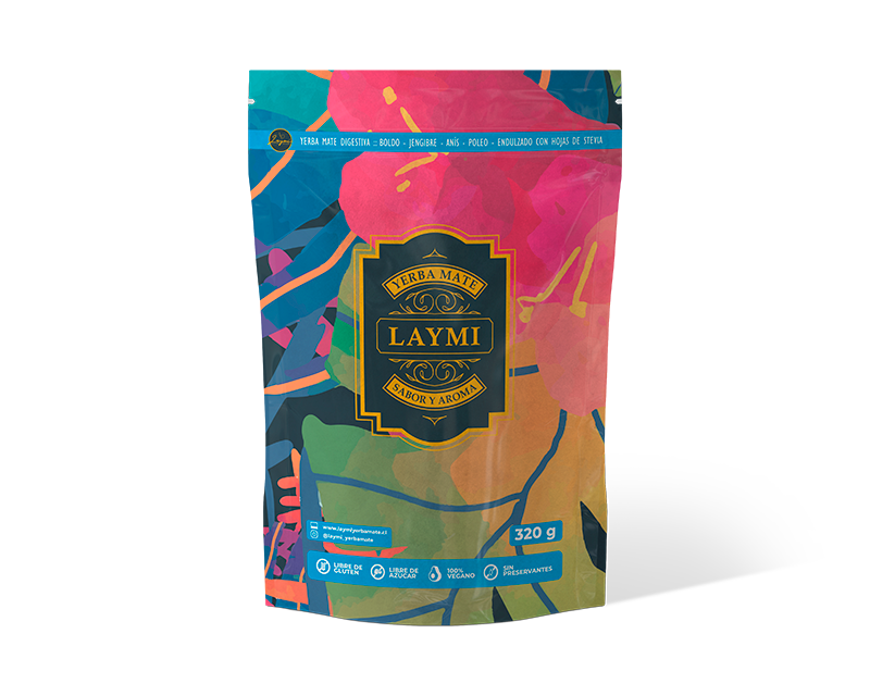 Yerba Mate Laymi Digestivo Doypack 320gr