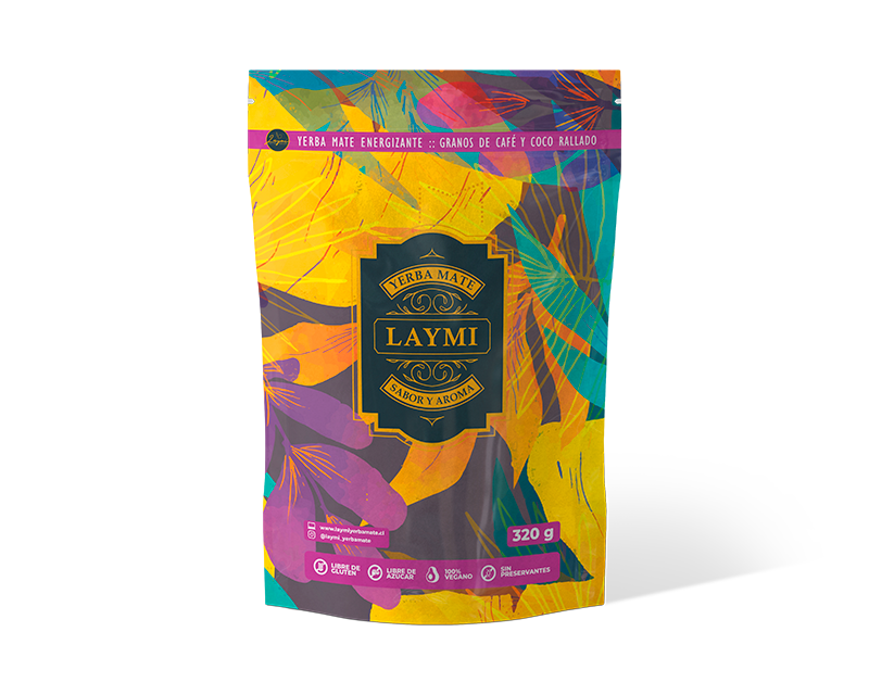 Yerba Mate Laymi Energizante Doypack 320gr