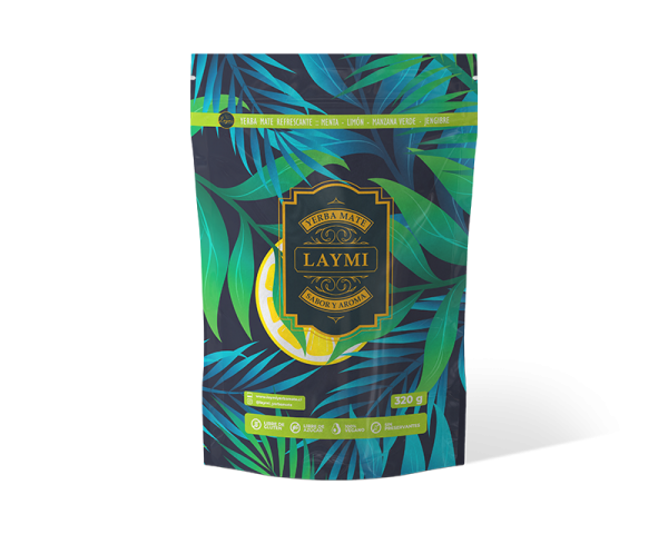 Yerba Mate Laymi Refrescante Doypack 320gr