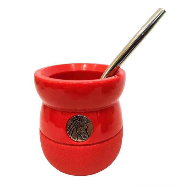 Mate Zaino Rojo Auto Limpieza