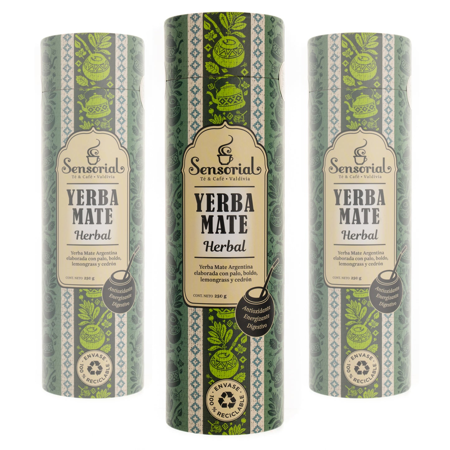 Yerba Mate Sensorial Herbal 250gr.