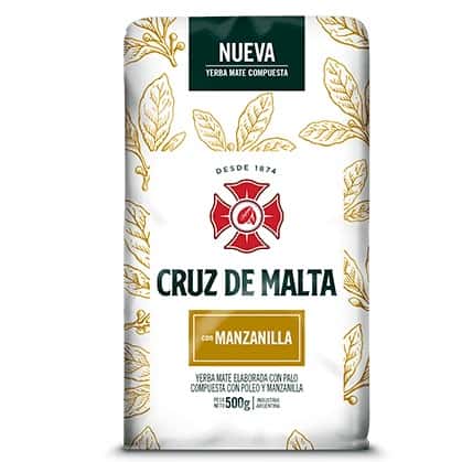 Yerba Mate Cruz de Malta Manzanilla 500gr.