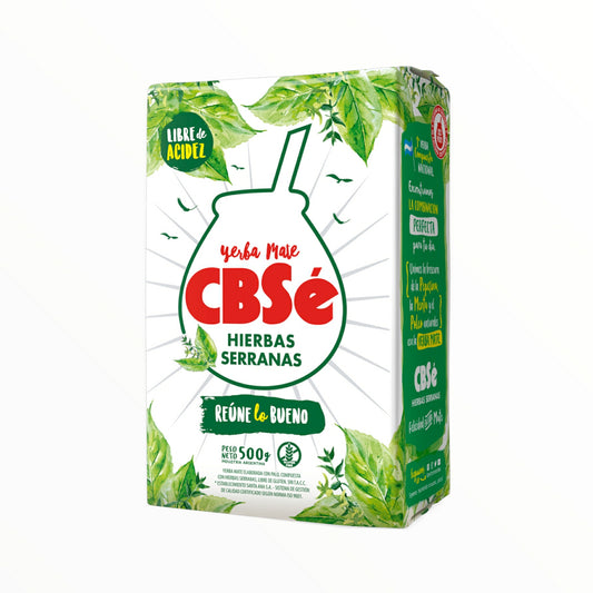 Yerba Mate Cbsé Hierbas Serranas 500gr.